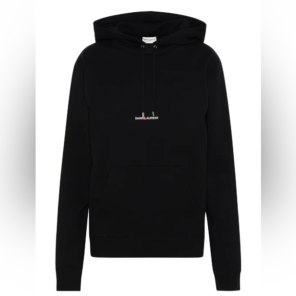 Saint Laurent
Logo Printed Drawstring Hoodie Size M - Picture 1 of 11